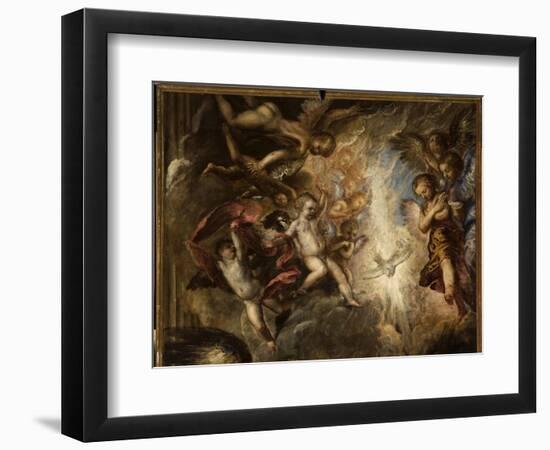 The Annunciation-Titian (Tiziano Vecelli)-Framed Giclee Print