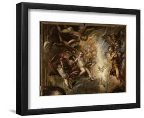 The Annunciation-Titian (Tiziano Vecelli)-Framed Giclee Print