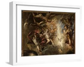 The Annunciation-Titian (Tiziano Vecelli)-Framed Giclee Print