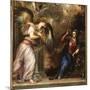 The Annunciation-Titian (Tiziano Vecelli)-Mounted Giclee Print