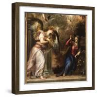 The Annunciation-Titian (Tiziano Vecelli)-Framed Giclee Print