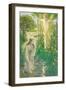 The Annunciation-Dante Gabriel Rossetti-Framed Giclee Print