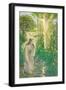 The Annunciation-Dante Gabriel Rossetti-Framed Giclee Print