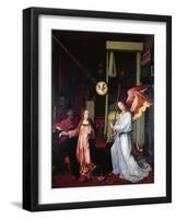 The Annunciation-Jan Provost-Framed Giclee Print