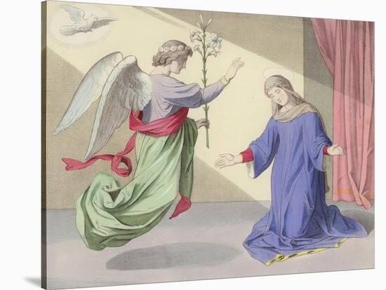 The Annunciation-null-Stretched Canvas