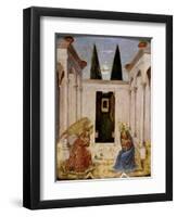 The Annunciation-Fra Angelico-Framed Giclee Print