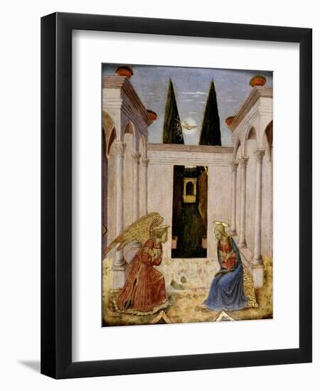 The Annunciation-Fra Angelico-Framed Giclee Print