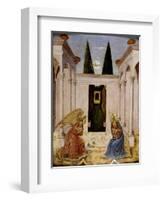 The Annunciation-Fra Angelico-Framed Giclee Print