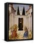 The Annunciation-Fra Angelico-Framed Stretched Canvas