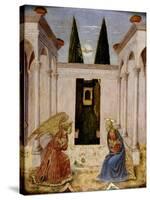 The Annunciation-Fra Angelico-Stretched Canvas