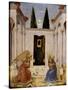 The Annunciation-Fra Angelico-Stretched Canvas