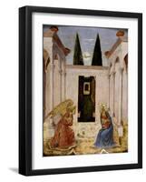 The Annunciation-Fra Angelico-Framed Giclee Print