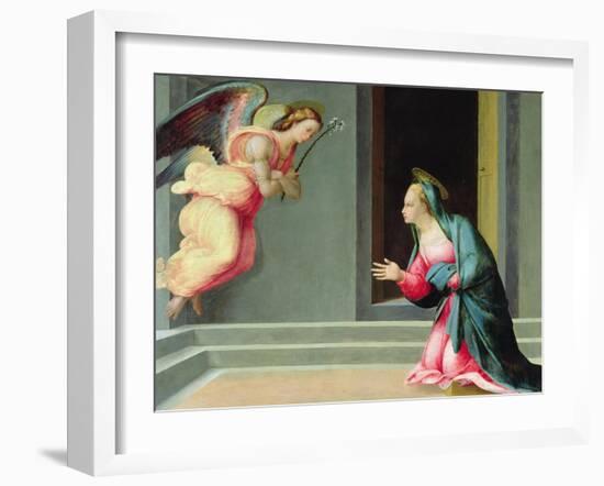 The Annunciation-Francesco Granacci-Framed Giclee Print