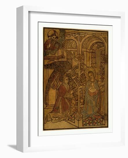 The Annunciation-null-Framed Giclee Print