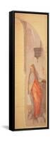 The Annunciation-Jacopo Pontormo-Framed Stretched Canvas