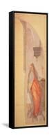 The Annunciation-Jacopo Pontormo-Framed Stretched Canvas