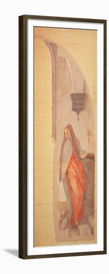 The Annunciation-Jacopo Pontormo-Framed Giclee Print
