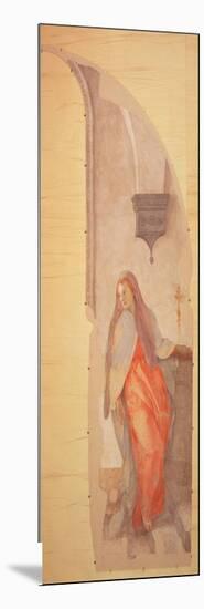 The Annunciation-Jacopo Pontormo-Mounted Giclee Print