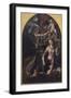 The Annunciation-Girolamo Mazzola Bedoli-Framed Giclee Print