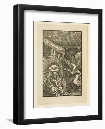 The Annunciation-Albrecht Altdorfer-Framed Giclee Print