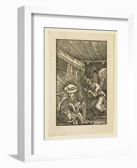 The Annunciation-Albrecht Altdorfer-Framed Giclee Print