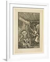 The Annunciation-Albrecht Altdorfer-Framed Giclee Print