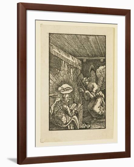 The Annunciation-Albrecht Altdorfer-Framed Giclee Print