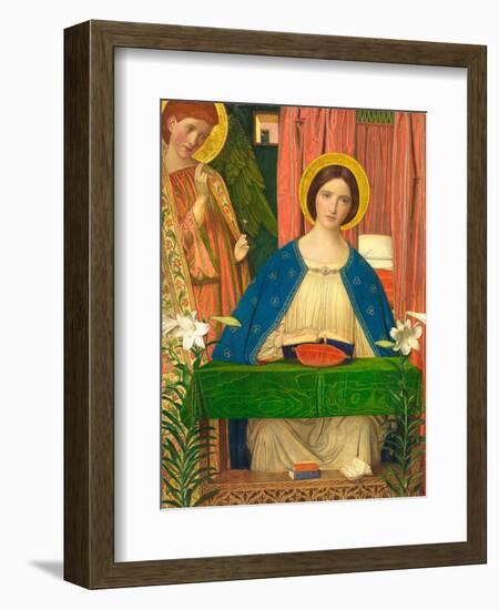 The Annunciation-Arthur Joseph Gaskin-Framed Giclee Print