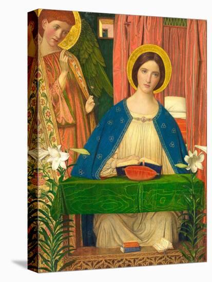 The Annunciation-Arthur Joseph Gaskin-Stretched Canvas