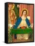 The Annunciation-Arthur Joseph Gaskin-Framed Stretched Canvas
