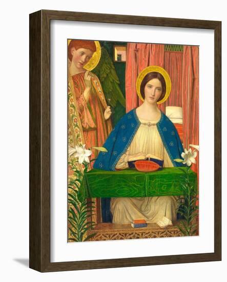 The Annunciation-Arthur Joseph Gaskin-Framed Giclee Print