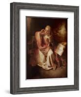 The Annunciation-Willem Drost-Framed Giclee Print