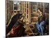 The Annunciation-Piero Del Pollaiolo-Mounted Giclee Print