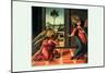 The Annunciation-Sandro Botticelli-Mounted Art Print