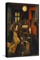 The Annunciation-Jan Provost (Circle of)-Stretched Canvas