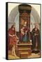 The Ansidei Madonna, 1505, (1911)-Raphael-Framed Stretched Canvas