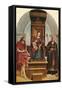 The Ansidei Madonna, 1505, (1911)-Raphael-Framed Stretched Canvas