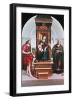 The Ansidei Madonna, 1505-Raphael-Framed Giclee Print