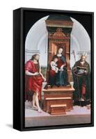 The Ansidei Madonna, 1505-Raphael-Framed Stretched Canvas
