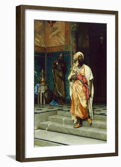 The Answer, 1883-Ludwig Deutsch-Framed Giclee Print