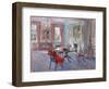 The Ante Room, Royal Hospital, Chelsea (Oil on Canvas)-Susan Ryder-Framed Giclee Print