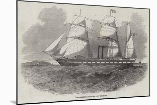 The Antelope Australian Screw Steam-Ship-null-Mounted Giclee Print