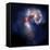 The Antennae Galaxies-Stocktrek Images-Framed Stretched Canvas