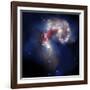 The Antennae Galaxies-Stocktrek Images-Framed Photographic Print