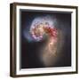 The Antennae Galaxies-null-Framed Premium Photographic Print