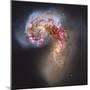 The Antennae Galaxies-null-Mounted Premium Photographic Print
