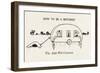 The 'Anti-Wet' Caravan-William Heath Robinson-Framed Art Print