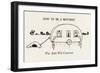 The 'Anti-Wet' Caravan-William Heath Robinson-Framed Art Print