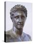 The Antikythera Ephebe, Bronze Statue Discovered in Sea Between Cythera and Antikythera Islands-null-Stretched Canvas