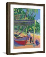 The Antilles-Zau-Framed Art Print